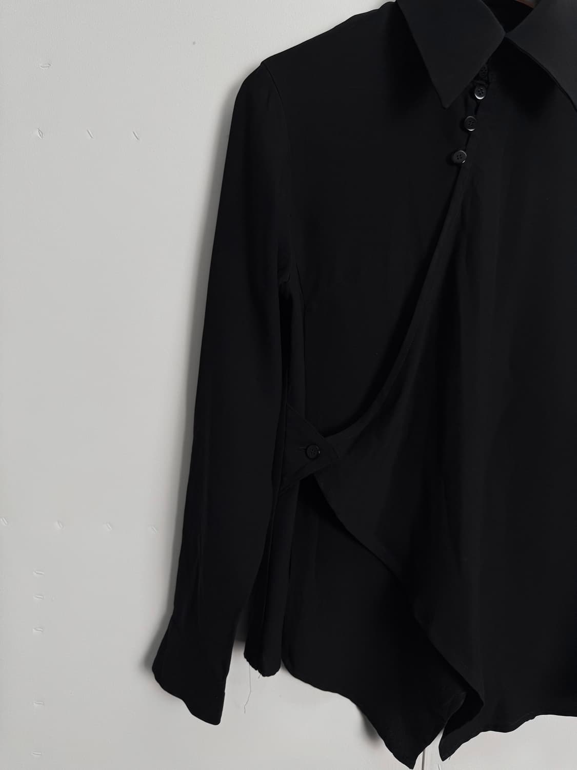 80s madame nicole 트위스트 셔츠 상품이미지3