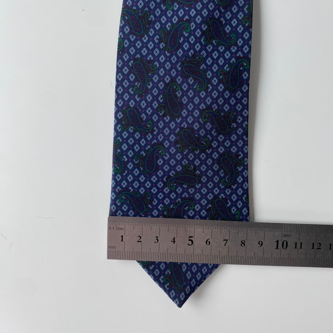 랑방 페이즐리 정품 명품넥타이 (LANVIN) 상품이미지8