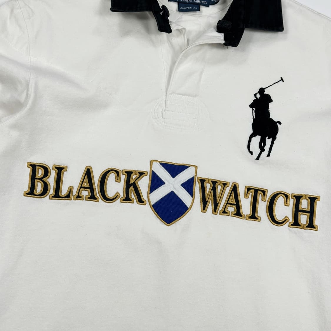 폴로 랄프로렌 블랙와치 클래식 PK 럭비티 M 상품이미지3