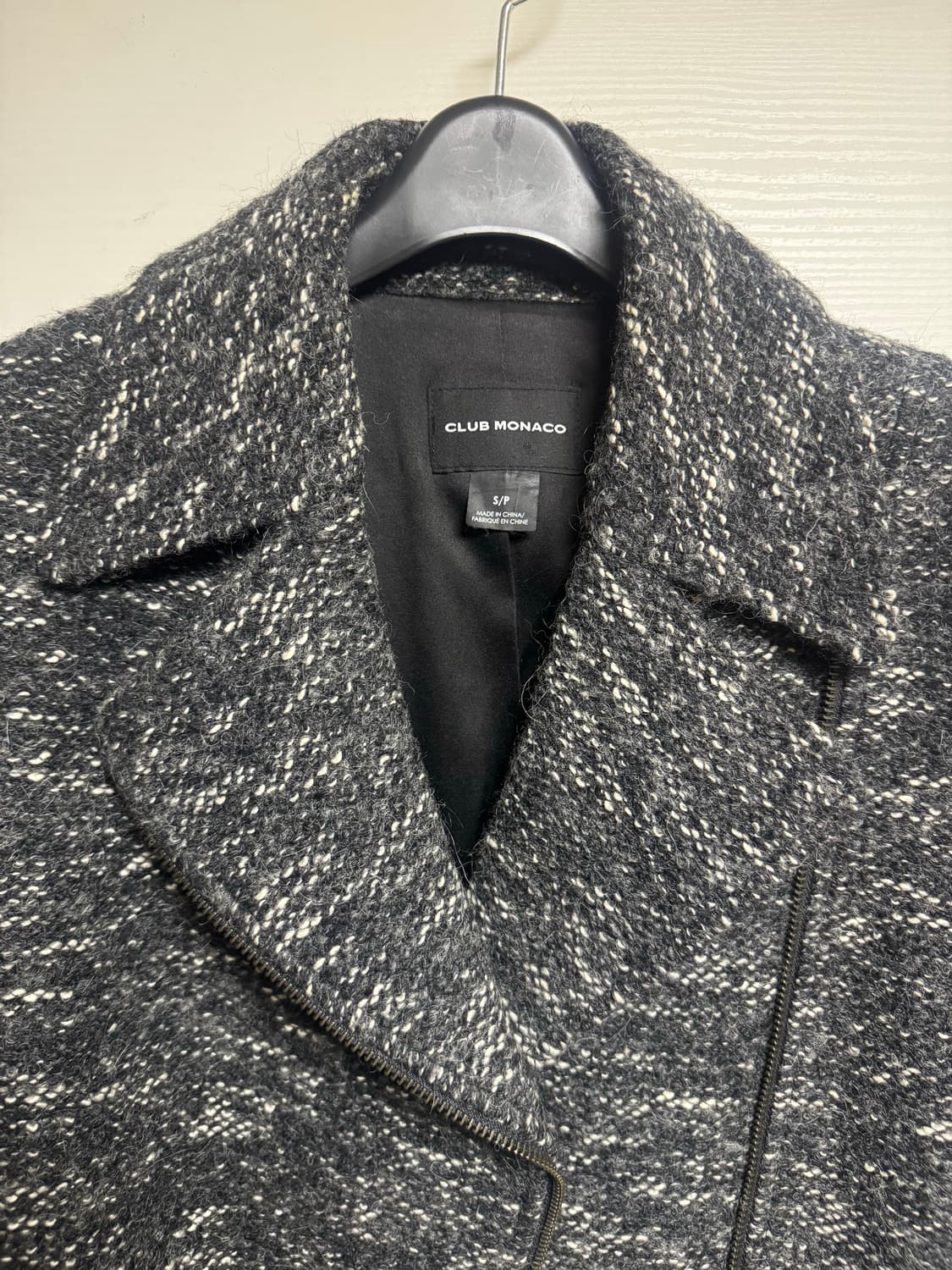 클럽모나코 레더소매 반코트 S 상품이미지3