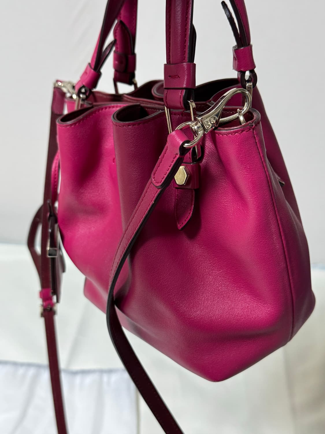 토즈 미니 플라워백 핑크 상품이미지3