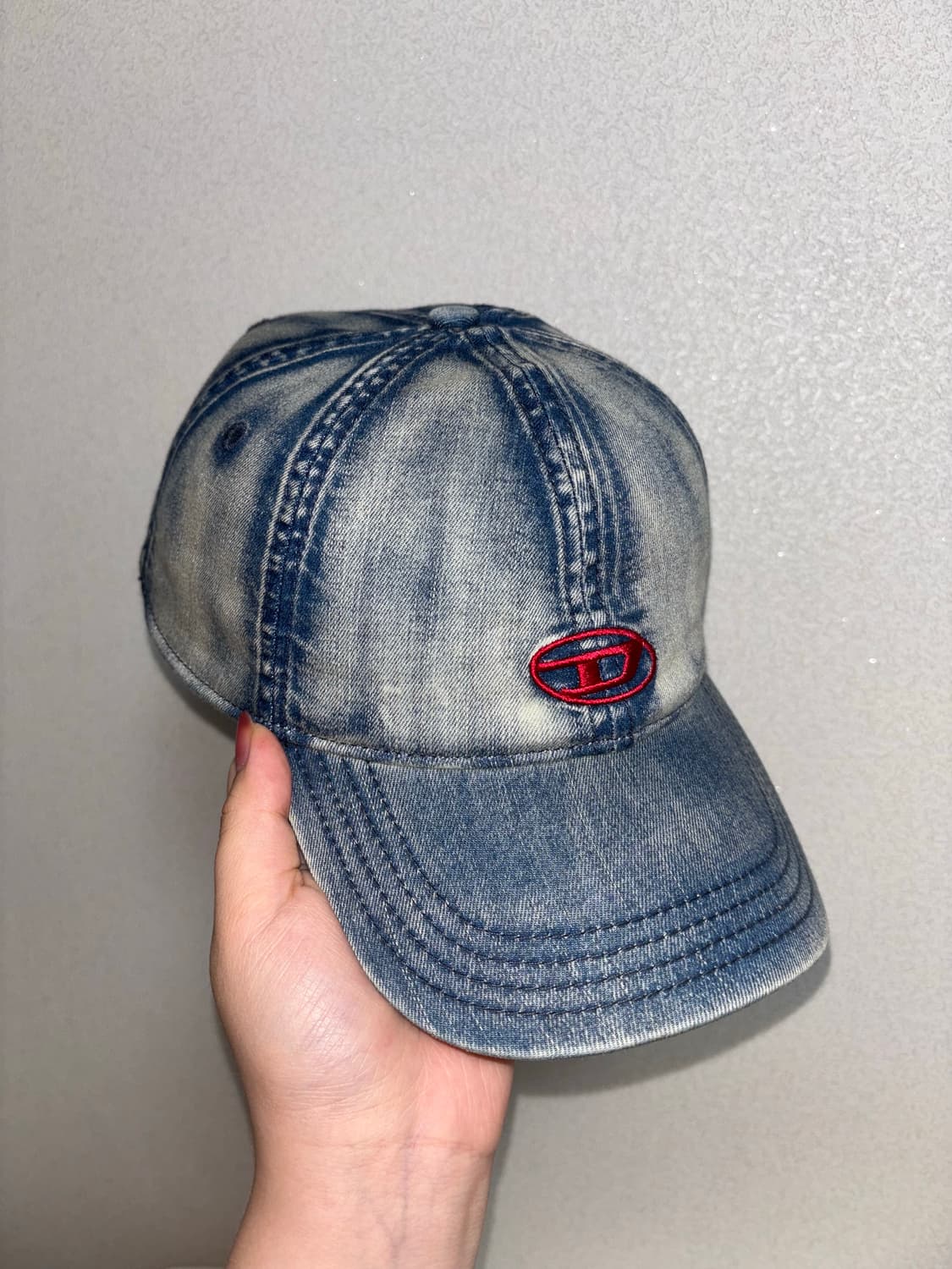 디젤 데님 볼캡 모자 상품이미지1