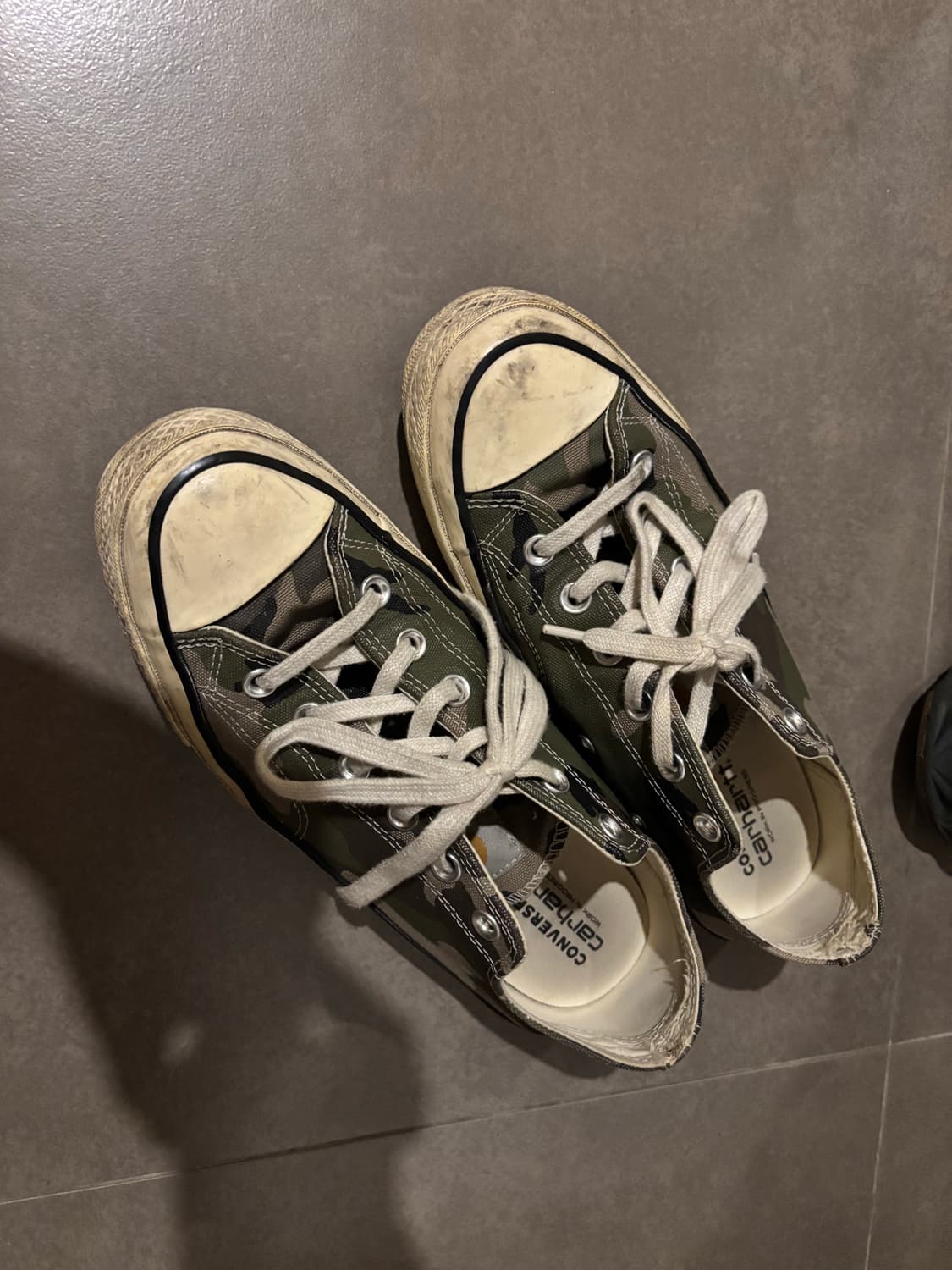 칼하트 캔버스 콜라보 카모콜라주 스니커즈 265 상품이미지2