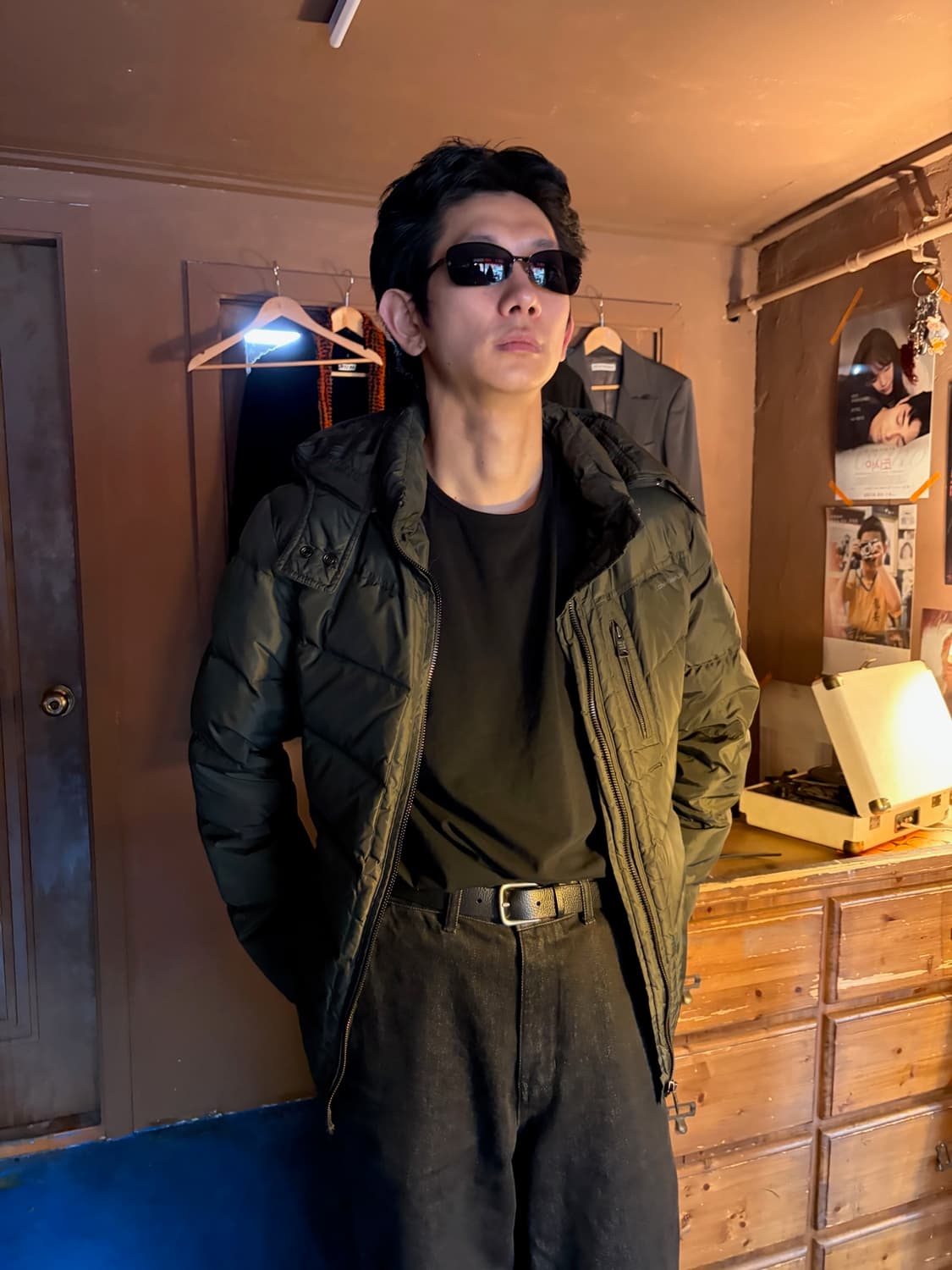 CALVIN KLEIN JEANS OLIVE PADDED JACKET 상품이미지2