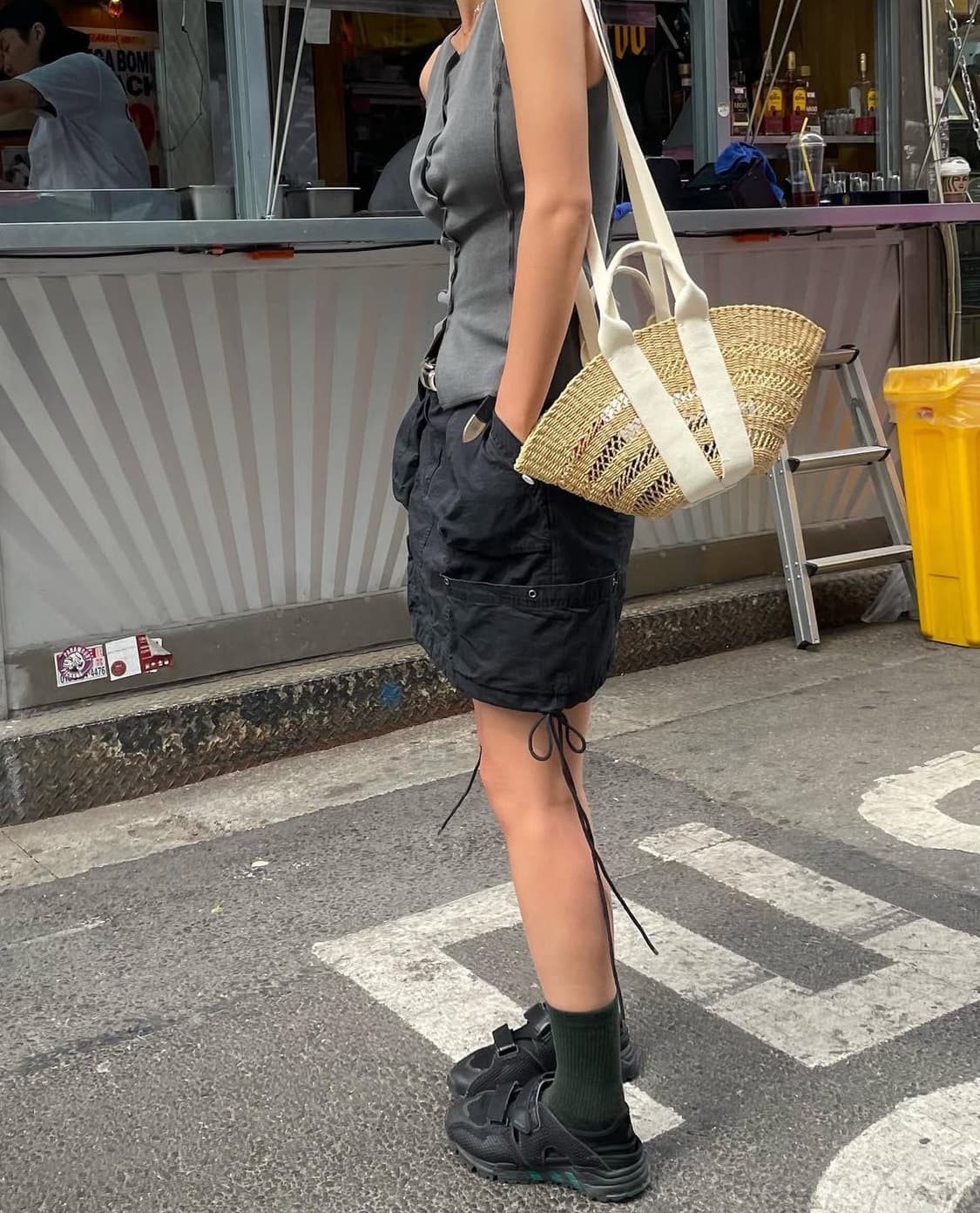 스튜디오테이블 슬래쉬 슬리브 차콜 상품이미지8