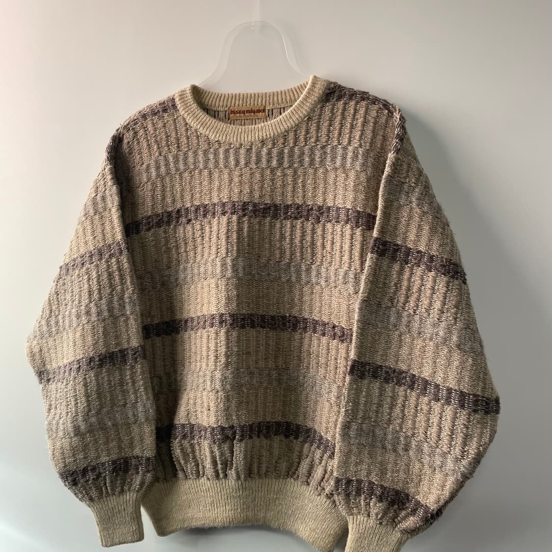 이세이미야케 울 라운드 니트 상품이미지3