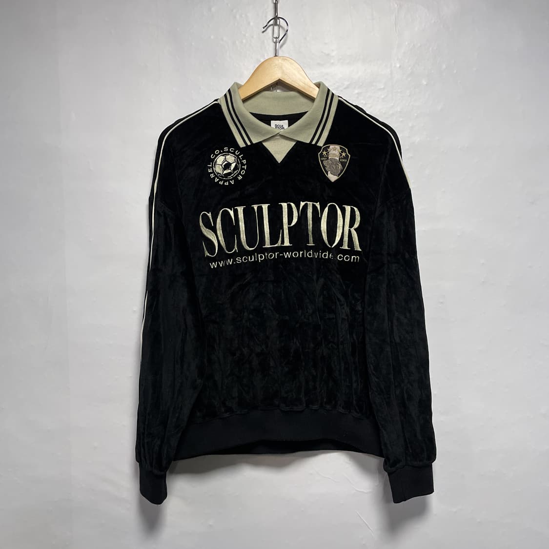 스컬프터 벨루어 벨벳 사커 져지 상품이미지1