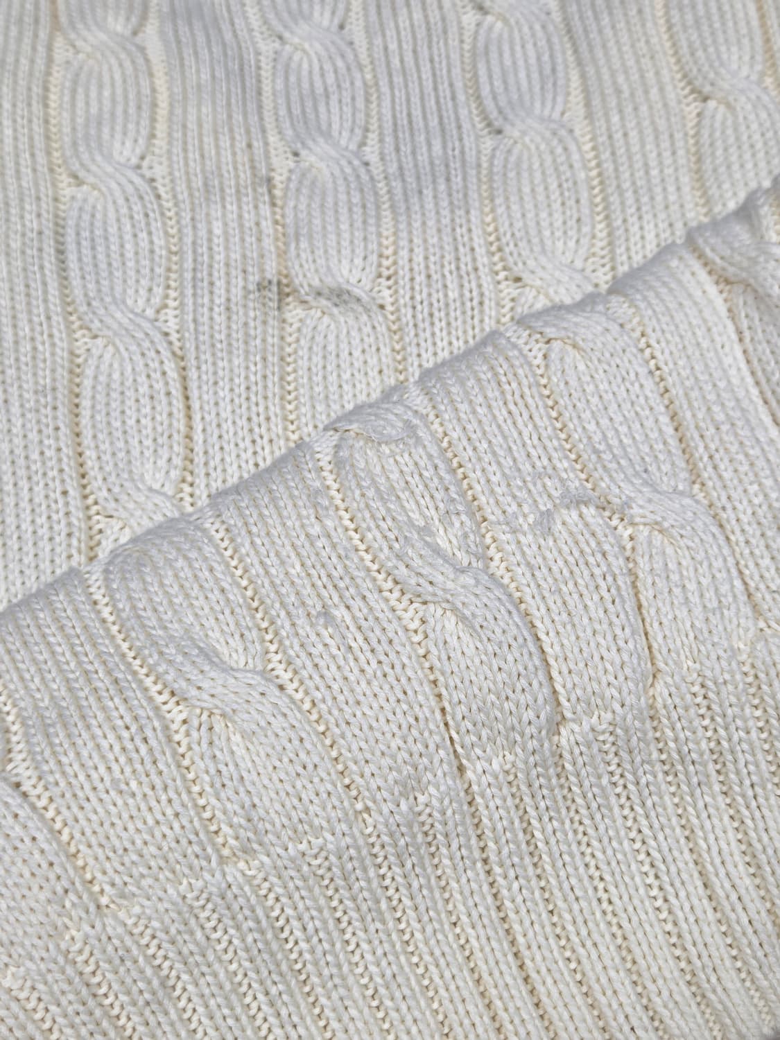 [폴로 랄프로렌] 피마 코튼 브이넥 케이블 니트 | 00262 상품이미지8