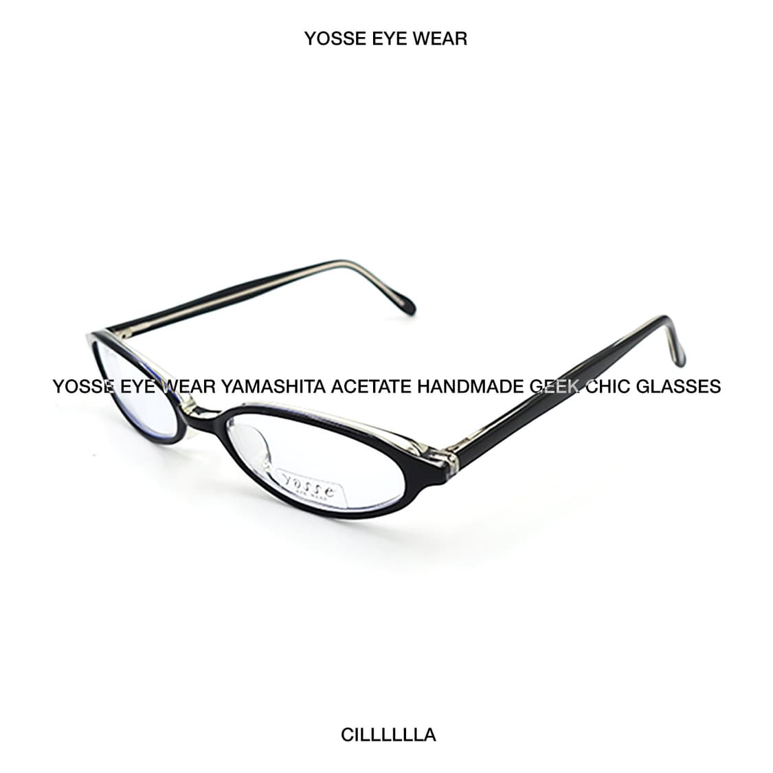 YOSSE EYE WEAR 야마시타 아세테이트 일제 수제 긱시크 안경 상품이미지1