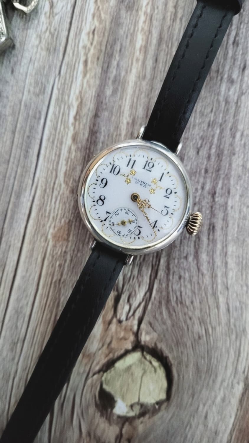 [특가상품]정품 월삼 1925년 에나멜 트렌치 수동 시계 상품이미지1