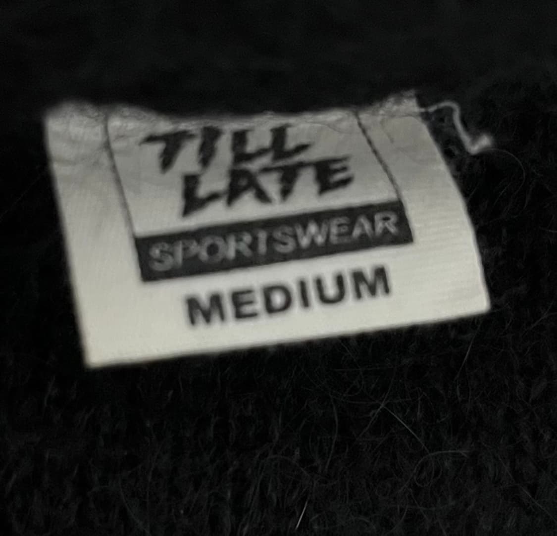 틸레이트 알파카 가디건 블랙 M 상품이미지3