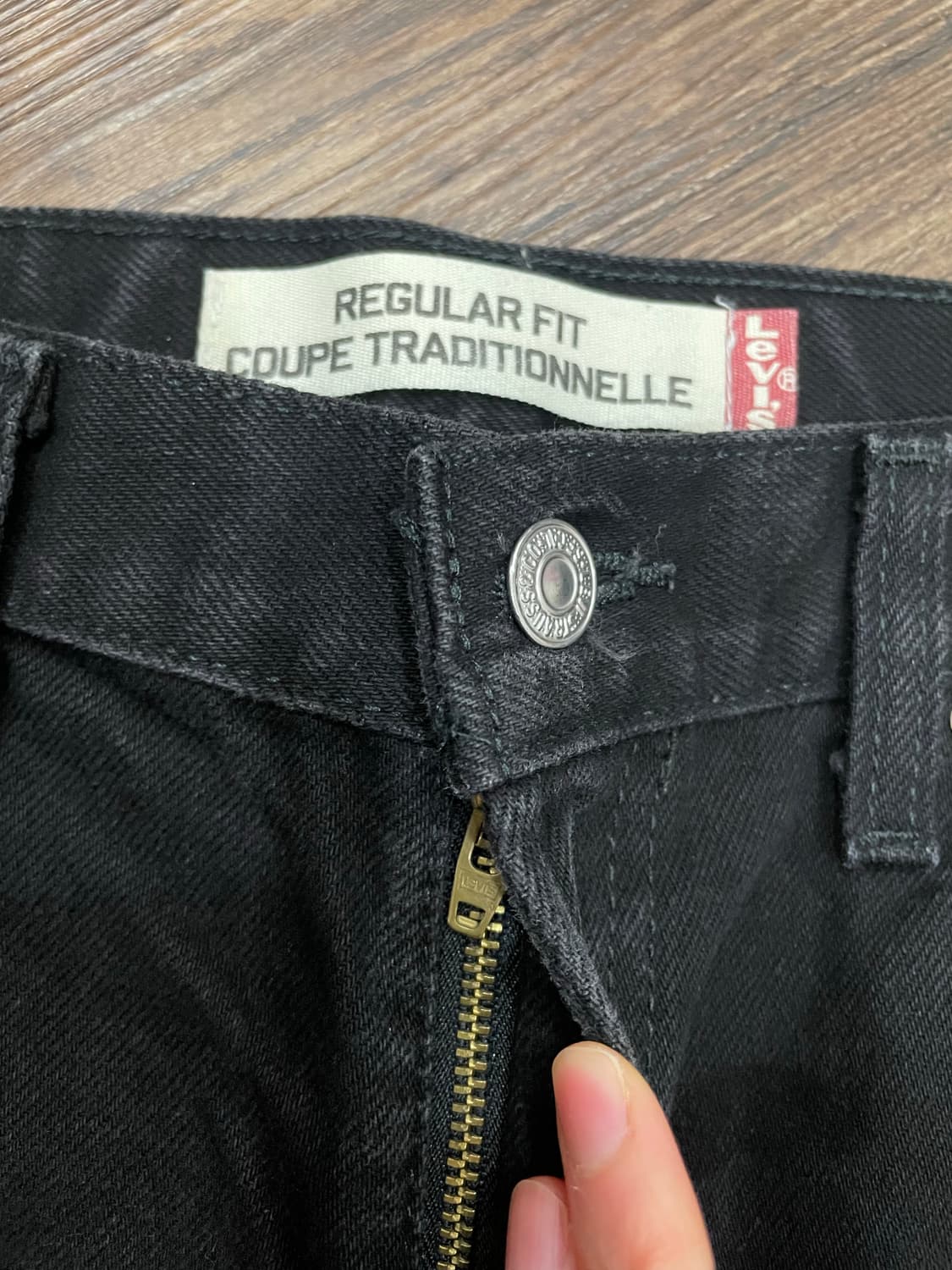 00s 리바이스 505 흑청 데님 팬츠 블랙 30 상품이미지5