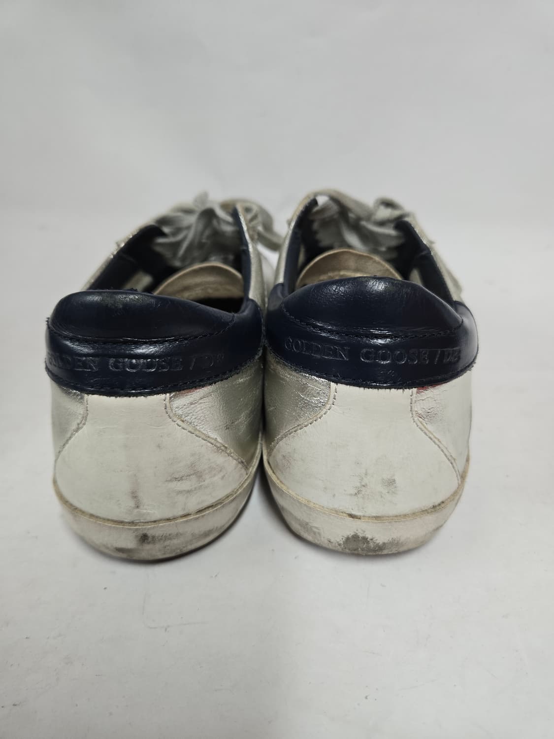 골든구스 GGBD/SSTAR 실버 스니커즈35 225mm 상품이미지4