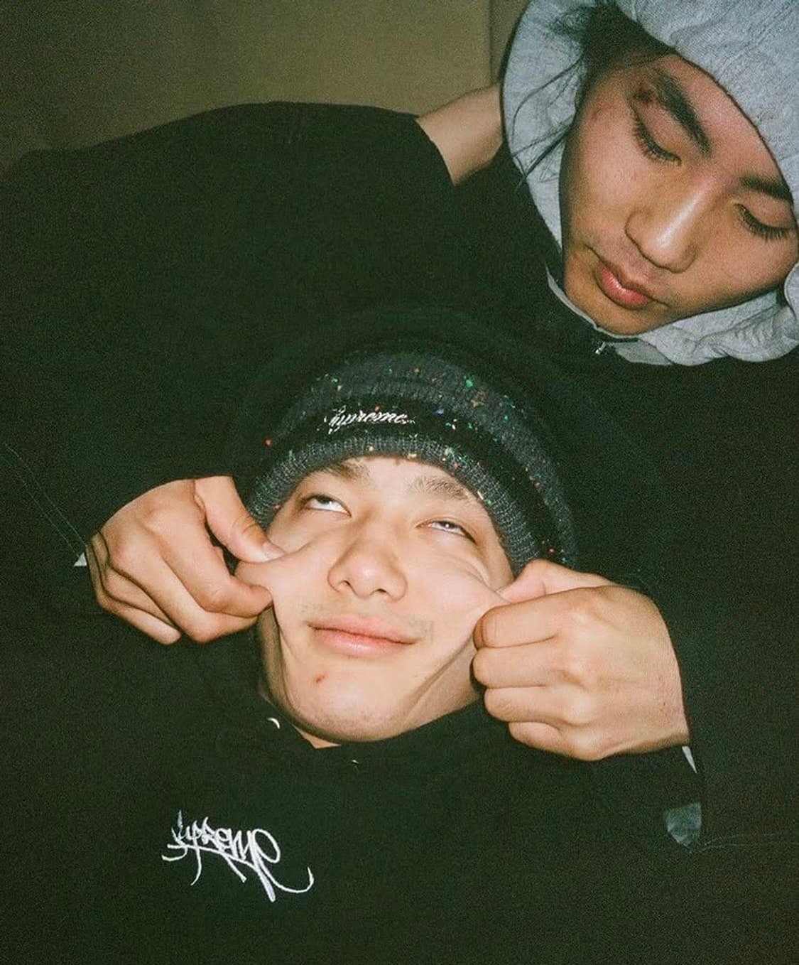 슈프림 태그로고 후드티 상품이미지2