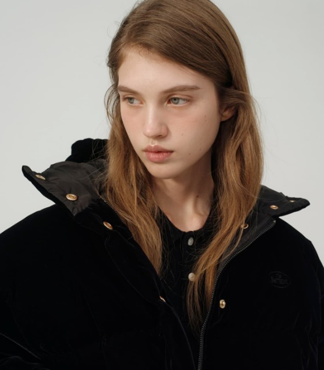 더바넷 벨벳 숏 패딩 상품이미지10