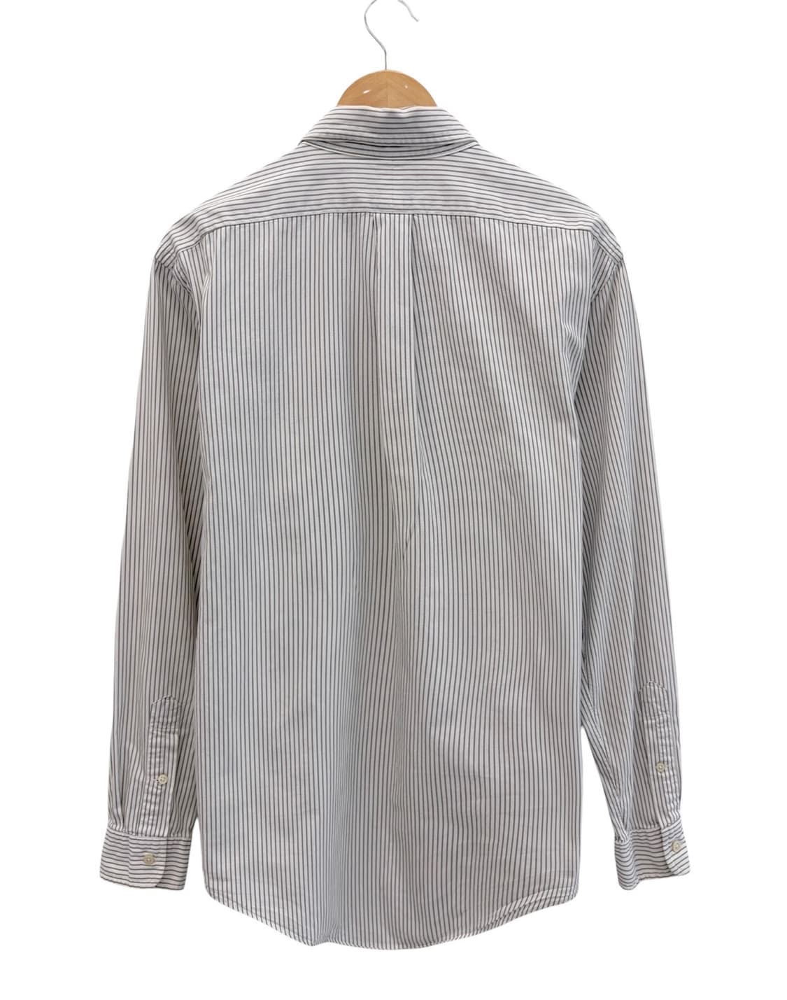 00s 폴로 줄무늬 셔츠 화이트&웜그레이 (XL)  상품이미지8