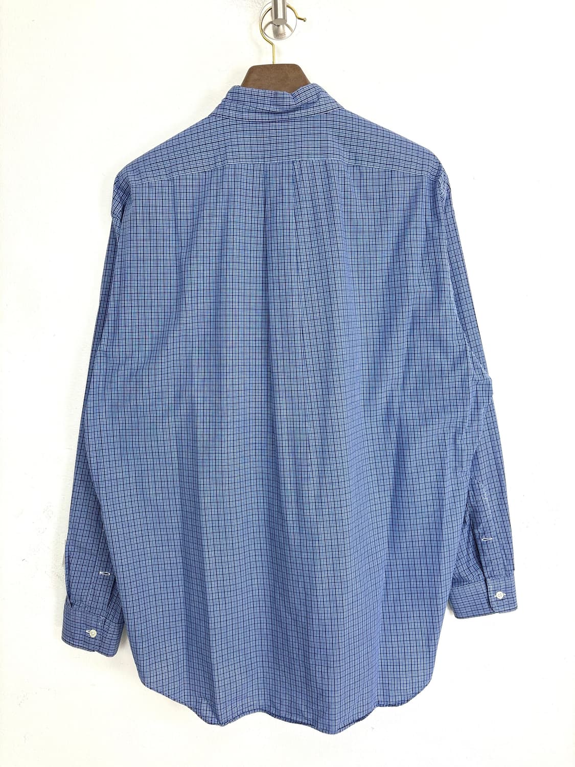  [3XL]POLO 블랙 잔체크 긴팔 셔츠  상품이미지8