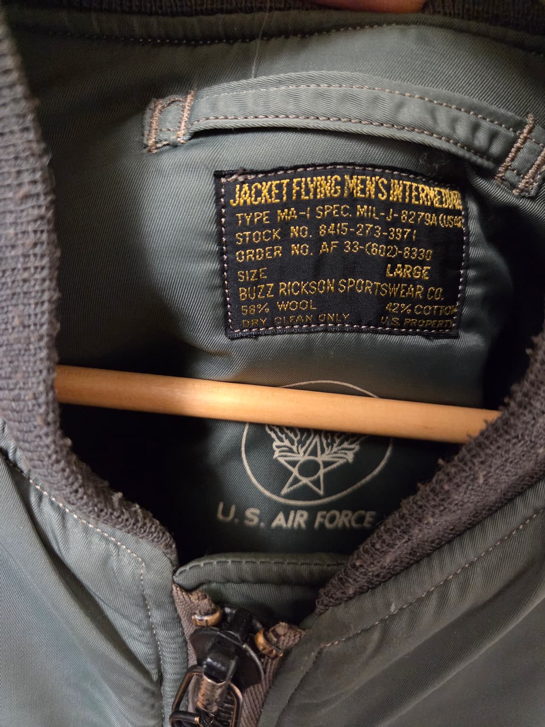 버즈릭슨 MA-1 상품이미지2