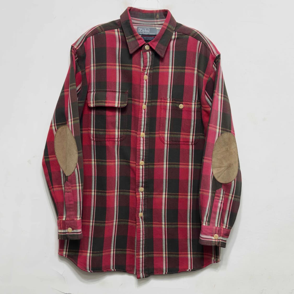 폴로 랄프로렌 암레더 체크 워크 셔츠 상품이미지1