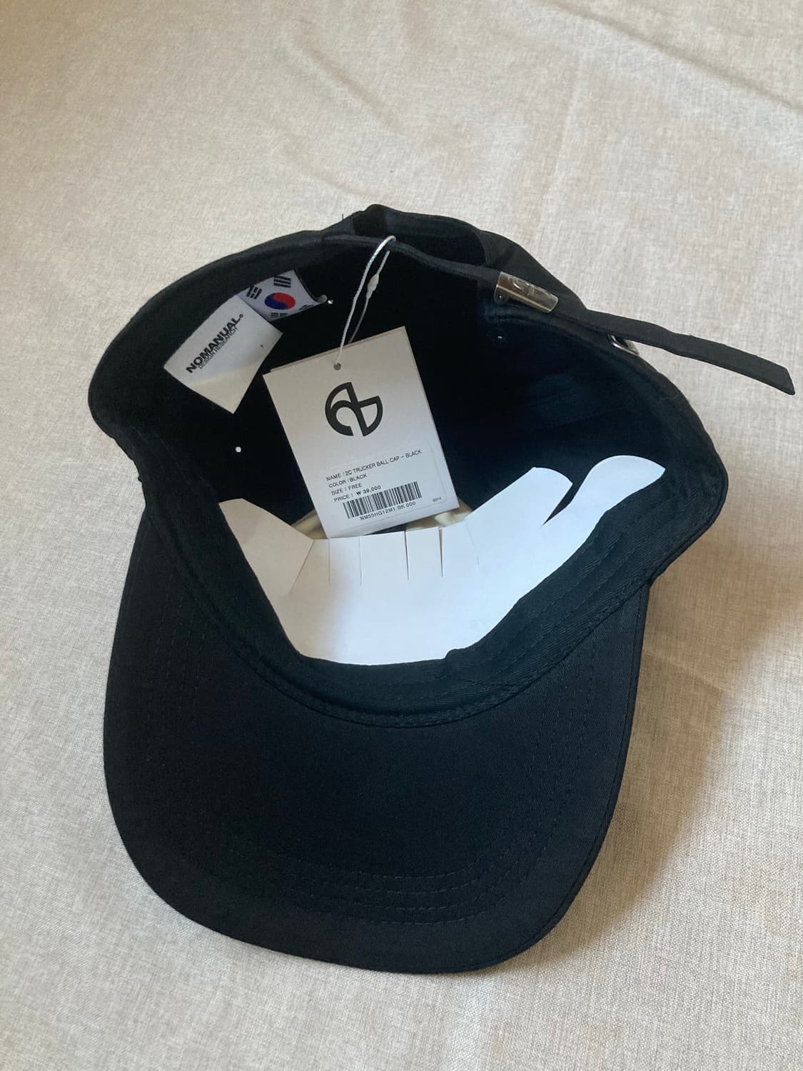 노매뉴얼 2C TRUCKER BALL CAP 상품이미지6