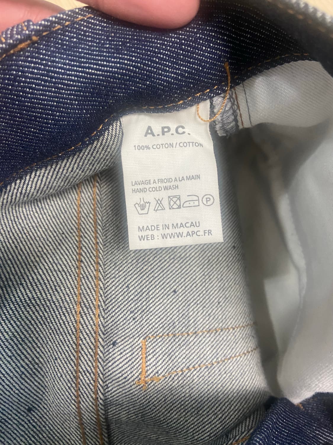 A.P.C.(아페쎄) 뉴 큐어 K 데님 28 상품이미지3