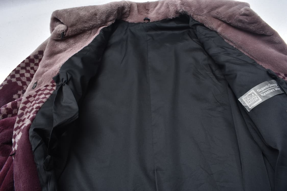 사가밍크 리얼 퍼 모피코트 F N0832 상품이미지7