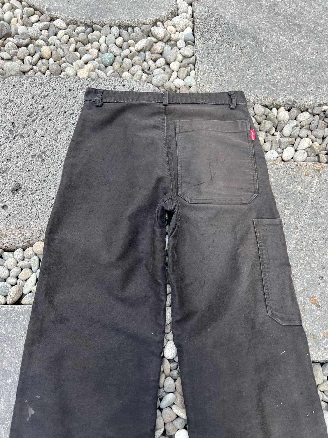 OLD EURO LAFONT BLACK MOLESKIN 블랙몰스킨팬츠 상품이미지8