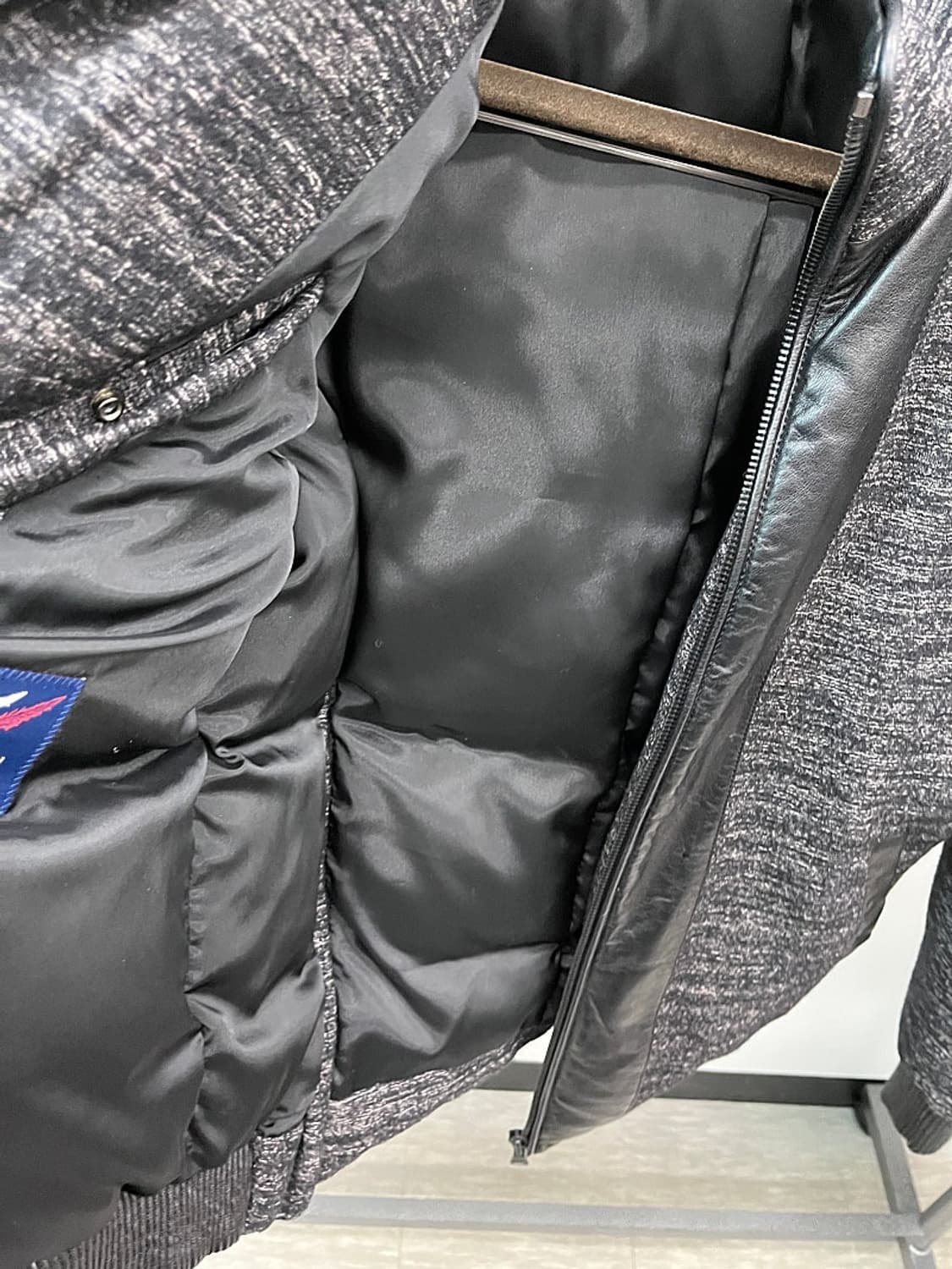 100) 반하트 레더믹스 구스 바이커 상품이미지7