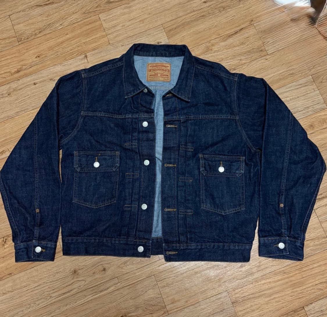 아웃스탠딩 데님 자켓 38사이즈 상품이미지1