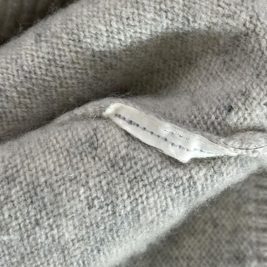 폴로 랄프로렌 올드 램스울 카라 니트 그레이 S 상품이미지6