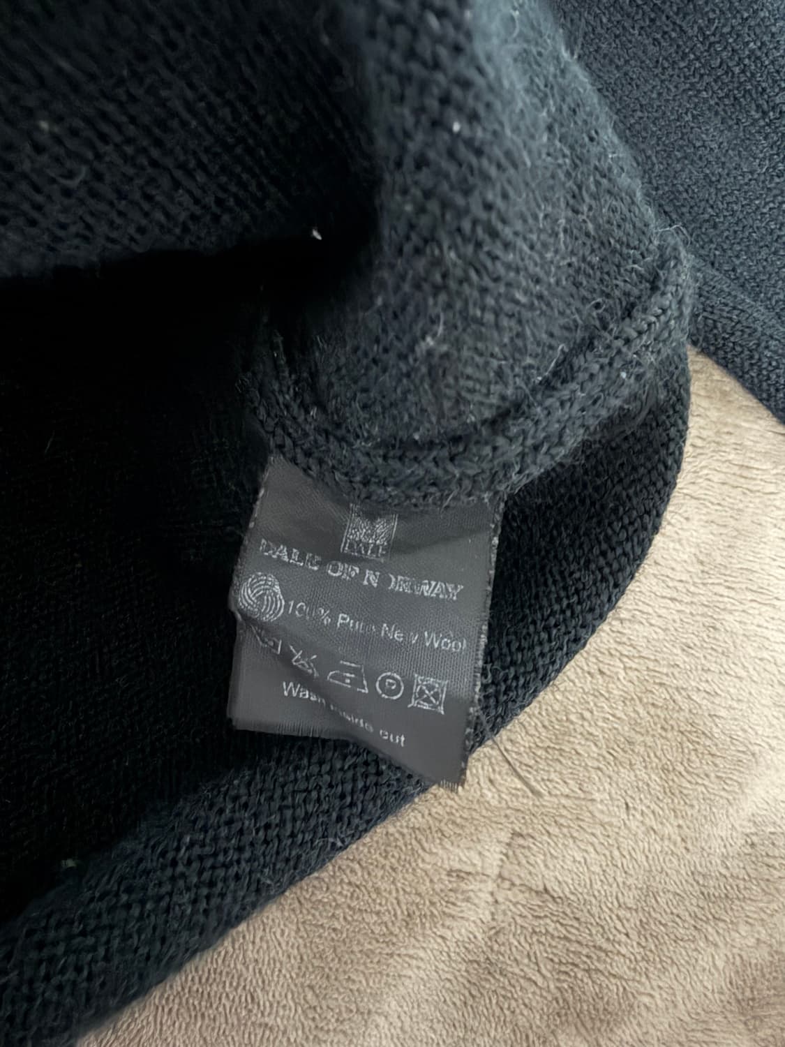 데일 오브 노르웨이 울 100% 페어아일 노르딕 하프집업 니트 상품이미지5