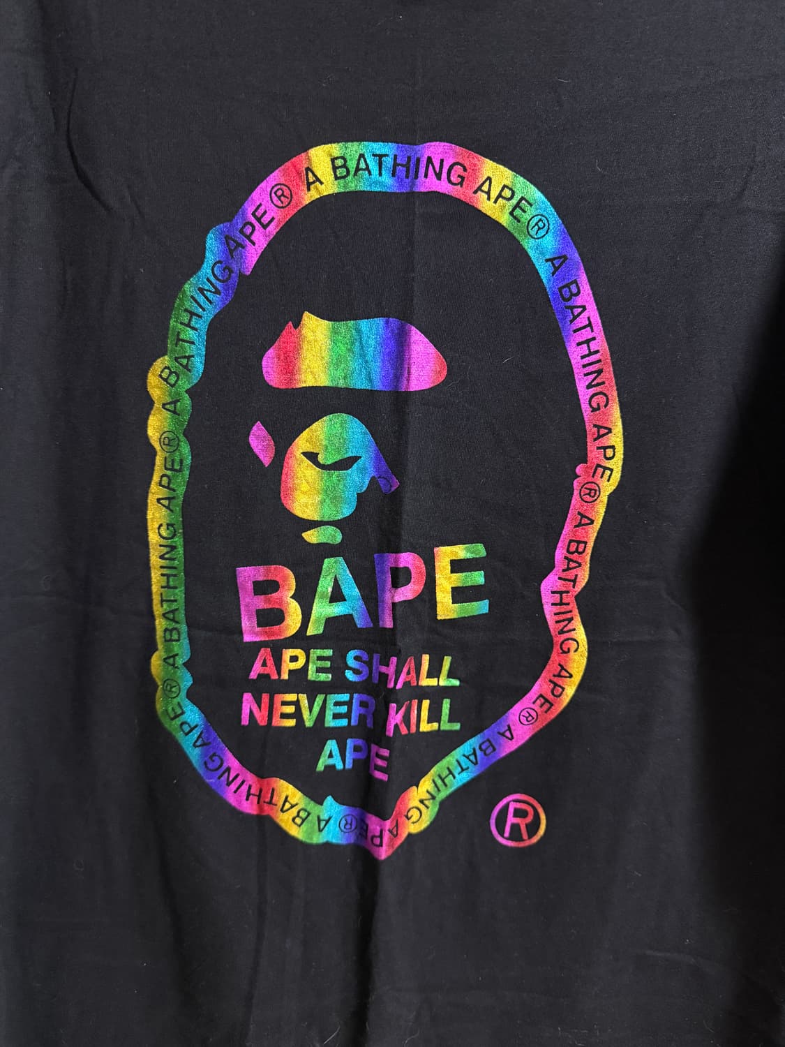 베이프 일본판 반팔티셔츠 2xl 상품이미지4