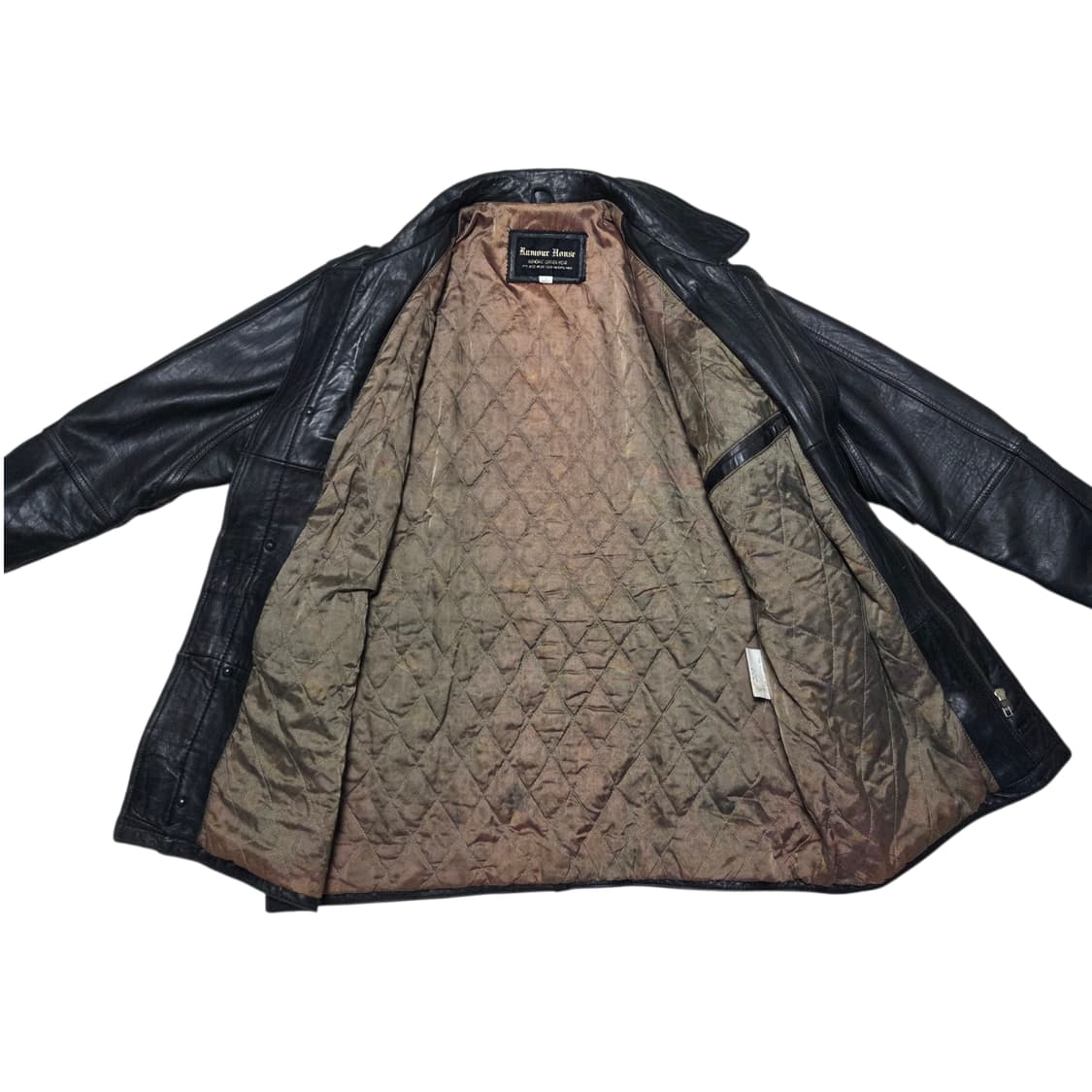 Rumor house 일본 빈티지 인조 가죽 자켓  상품이미지3