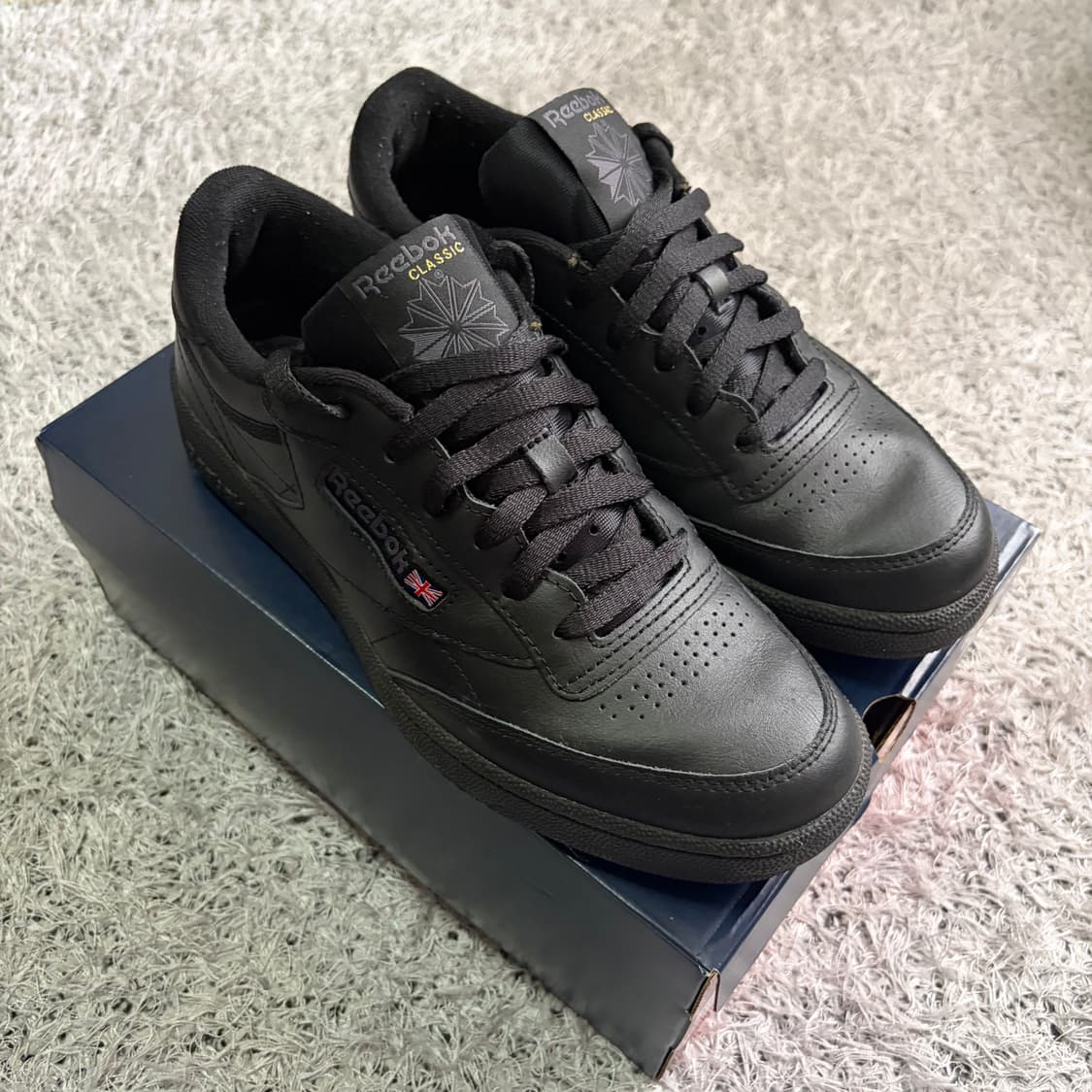 리복 클럽c 트리플블랙 270 상품이미지2