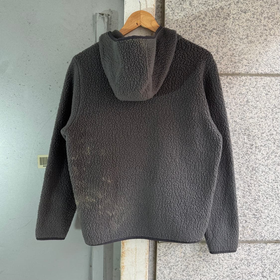 파타고니아 쉐르파 로고 반집업 자켓 상품이미지2