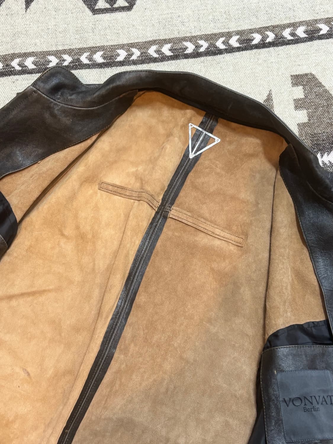 본바트(vonvat)가죽 조끼 상품이미지4