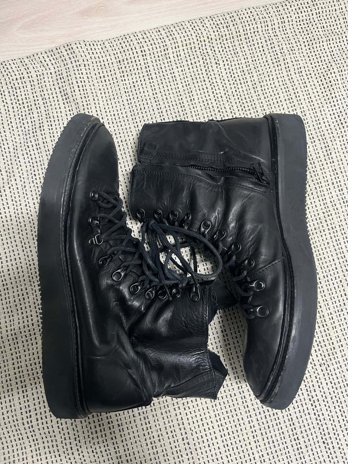 요지야마모토 홀스레더 트레킹 부츠 하이킹 상품이미지8