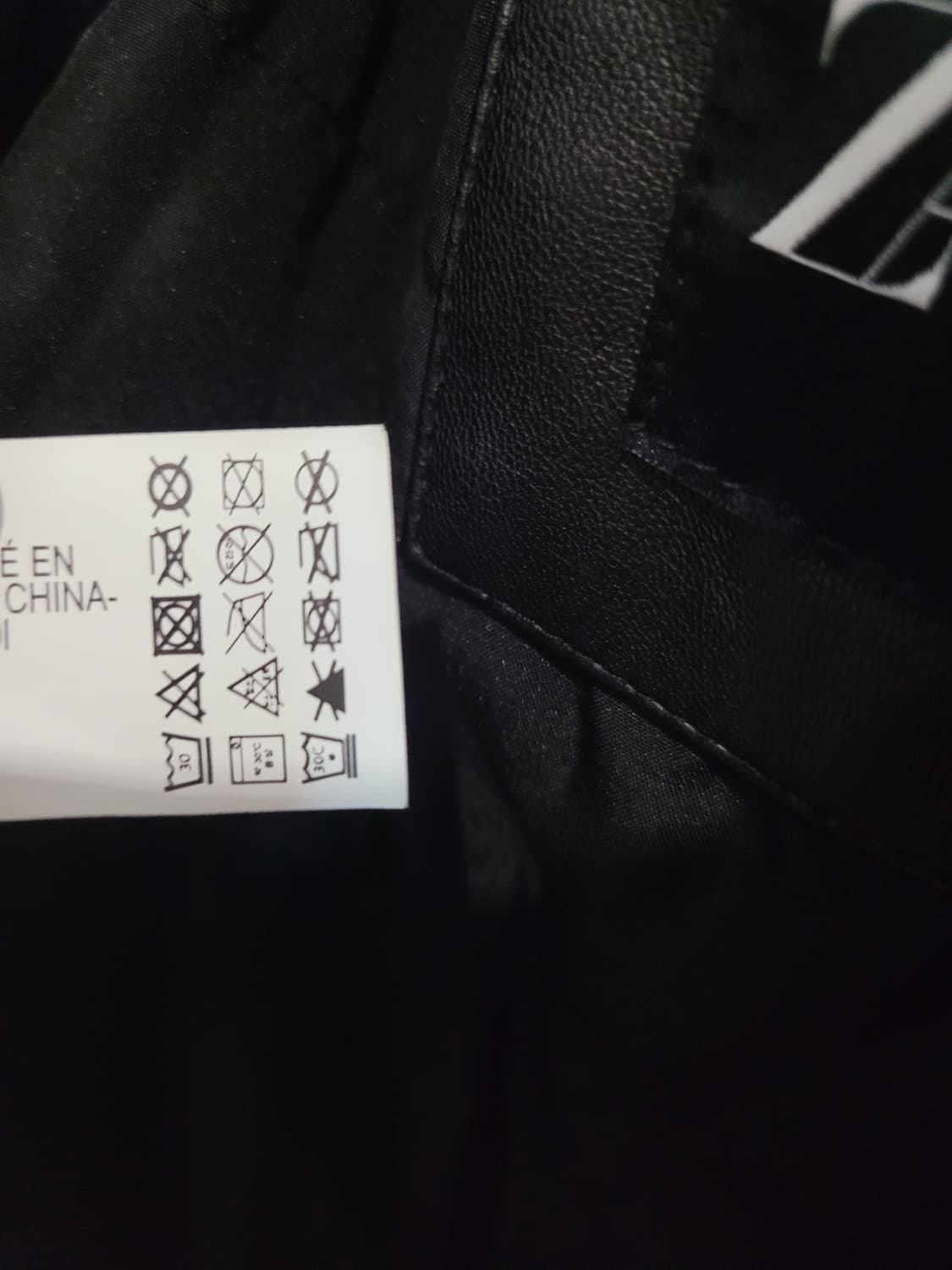 자라맨 페이크 레더 가죽 패딩 오버핏 셔츠형 자켓 S사이즈 상품이미지10