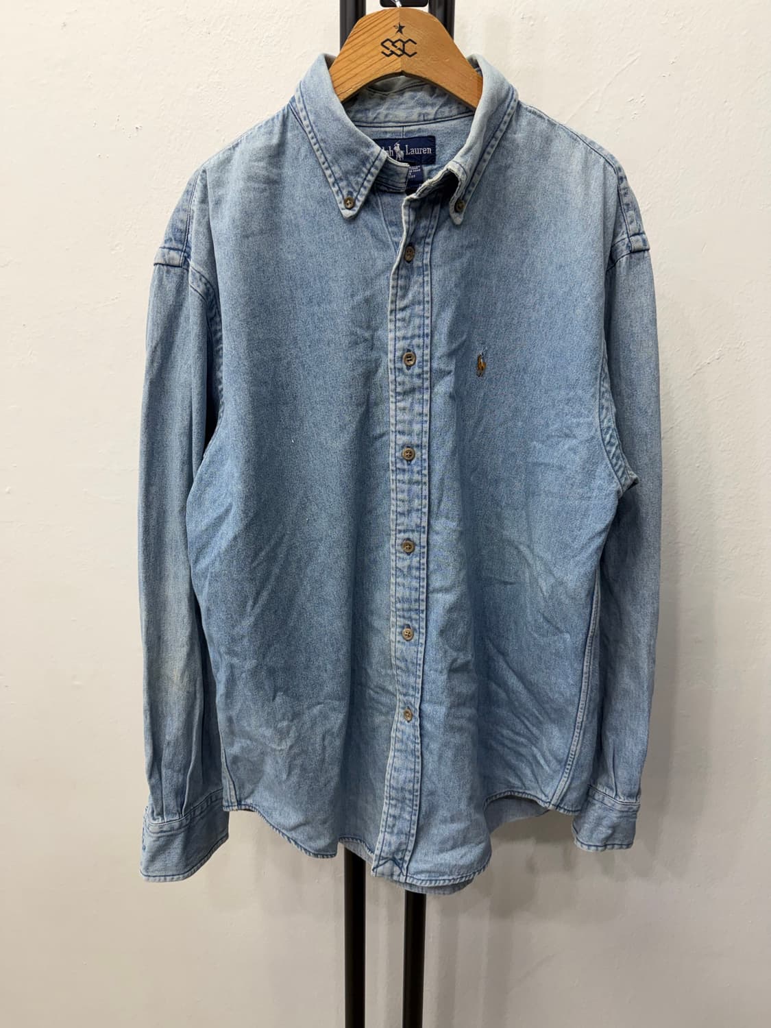 정품) 폴로랄프로렌 남성 데님 셔츠 남방 10(105) 상품이미지1