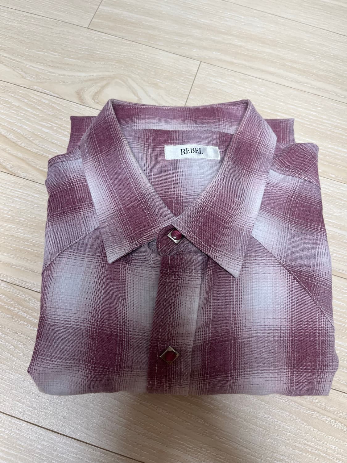 the rebel-웨스턴 셔츠 상품이미지2