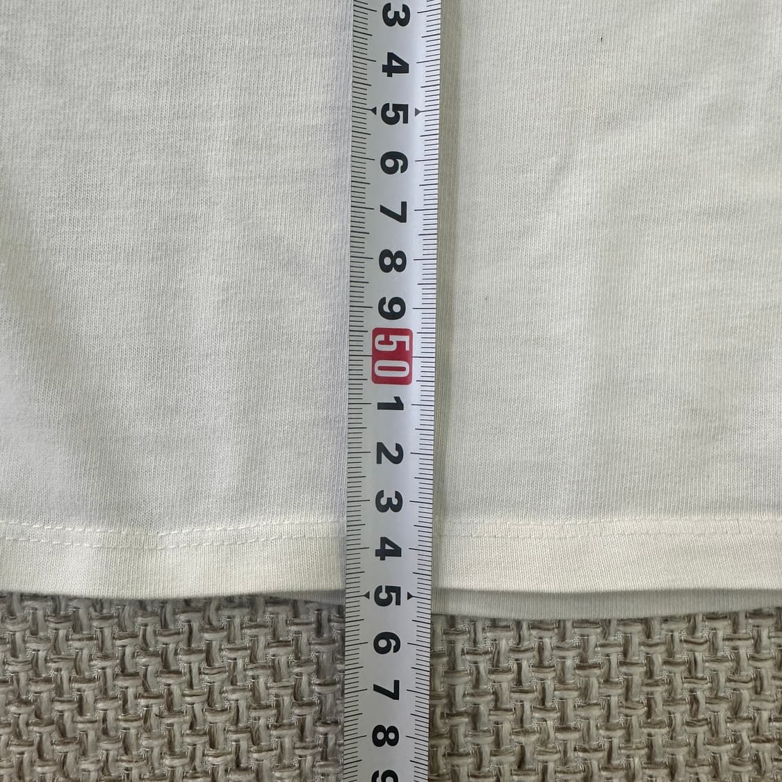 실측확인 빈티지 여성 라운드 반팔티 0416D 상품이미지5