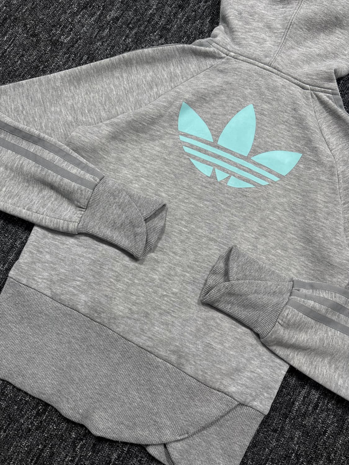 아디다스 그레이 후드집업 상품이미지4