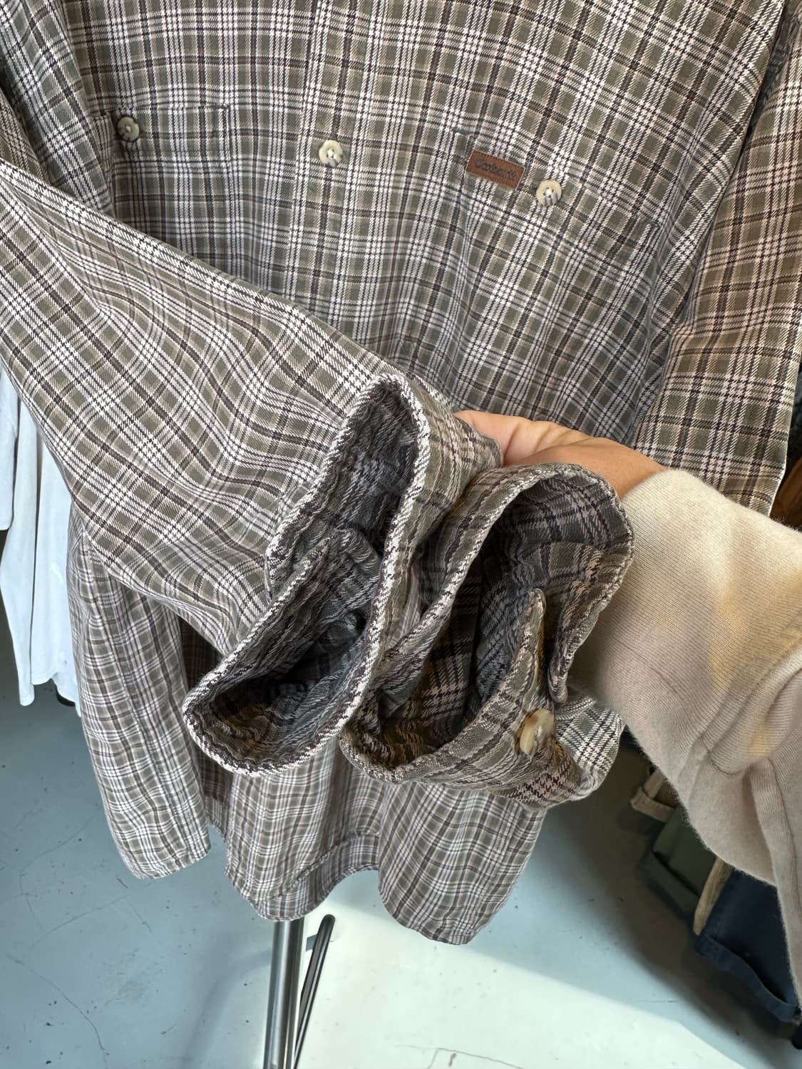 칼하트 코튼 체크 셔츠  상품이미지6