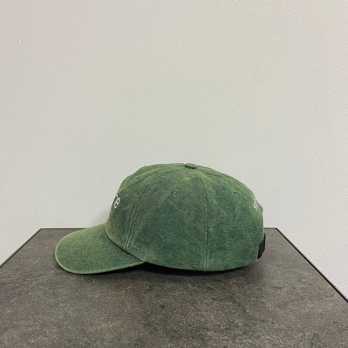 (OS) 슈프림 6패널 볼캡 모자 클래식 스톤 워시드 그린 상품이미지2