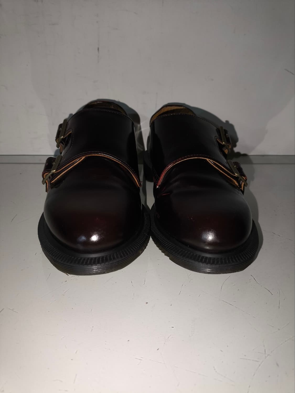 us l 6 230mm 닥터마틴 판도라 버건디 더블몽크 상품이미지3