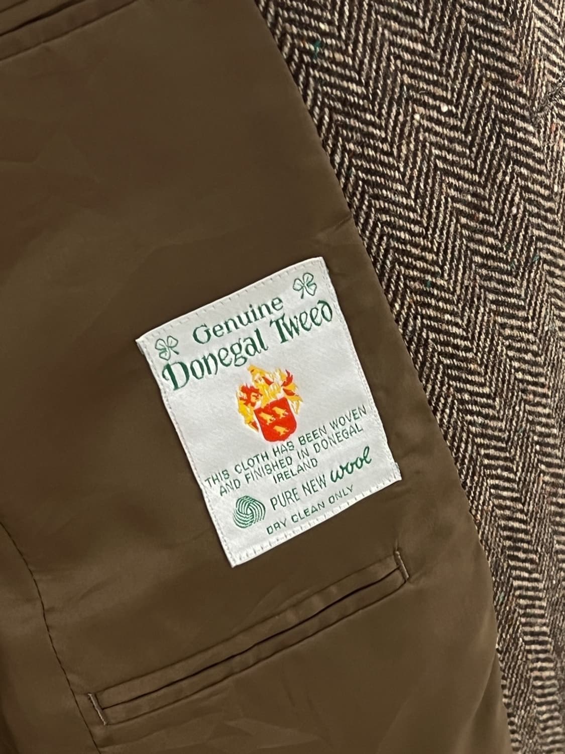 Donegal tweed herringbone jack 상품이미지4