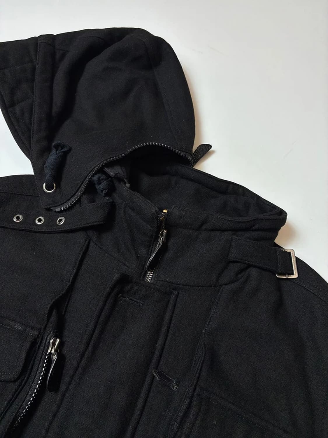 베르사체 00's 헤비코튼 유틸리티 N-2B 후디 자켓 PN8661 상품이미지7