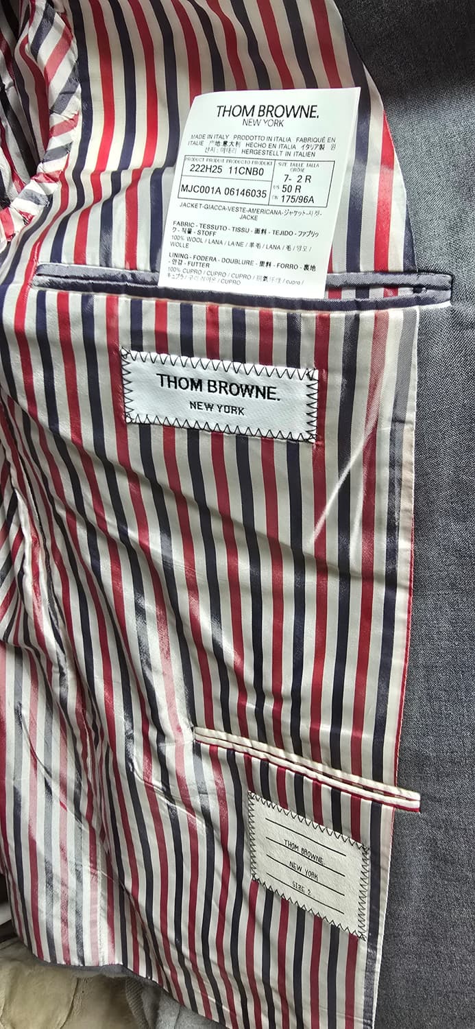 (2) 톰브라운 스포츠 자켓 블레이저 4선 완장 상품이미지3