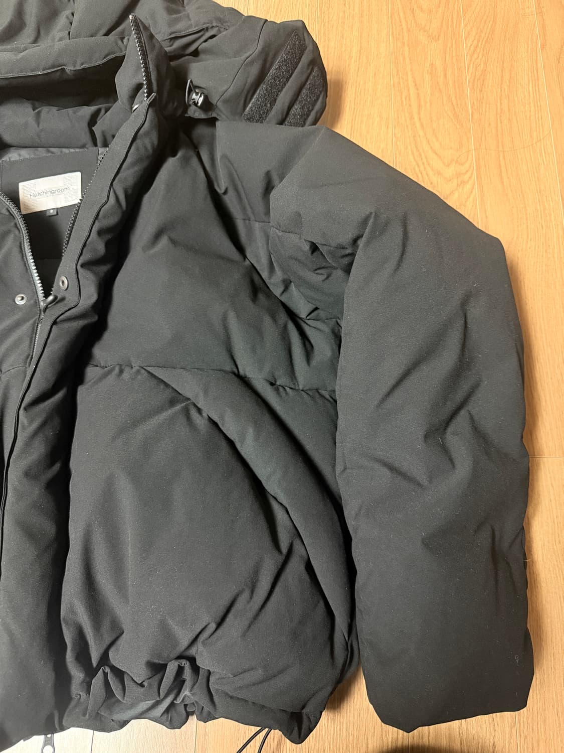 해칭룸 헤비 구스다운 푸퍼 패딩 2사이즈입니다. 상품이미지4