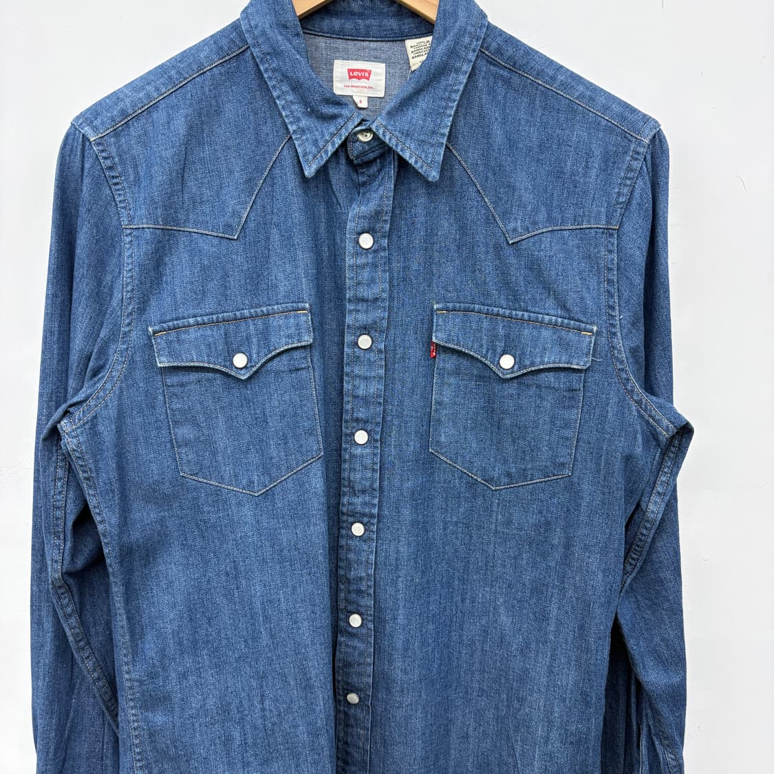 리바이스 데님 웨스턴 셔츠 여성 S 상품이미지2